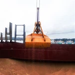 5cbm 기계식 횡재 버킷